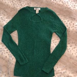 Beautiful jade green sweater